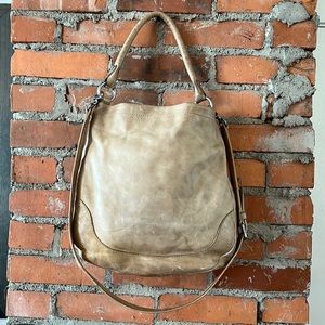 Tan Frye Melissa Hobo Bag